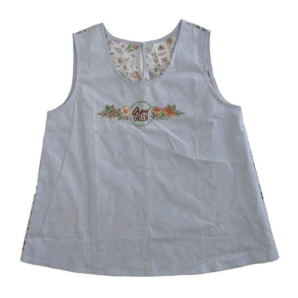 Disney Epcot Flower & Garden Festival Grow Green Women's Tank Top Large